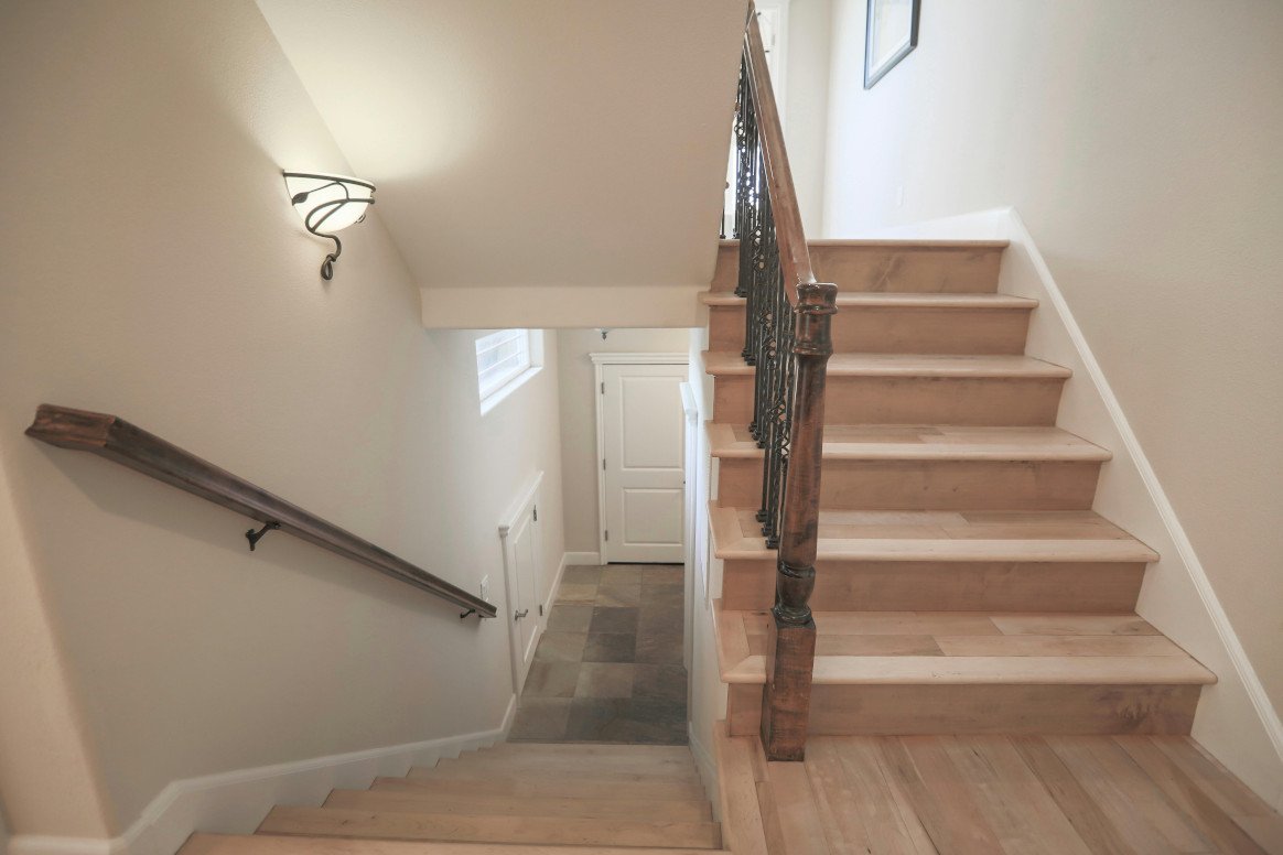 Expertly Installed Wooden Staircase with Premium Balustrade