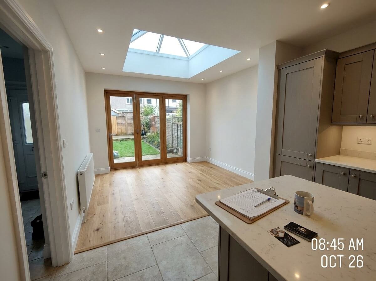 Kitchen Extension Swansea House kitchen extension swansea house daffodil carpentry
